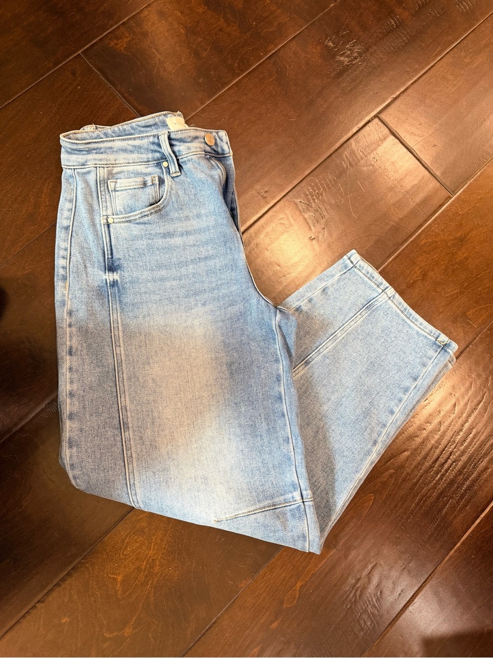 Risen High Rise Boyfriend Barrel Jeans - Women’s Size 7/28